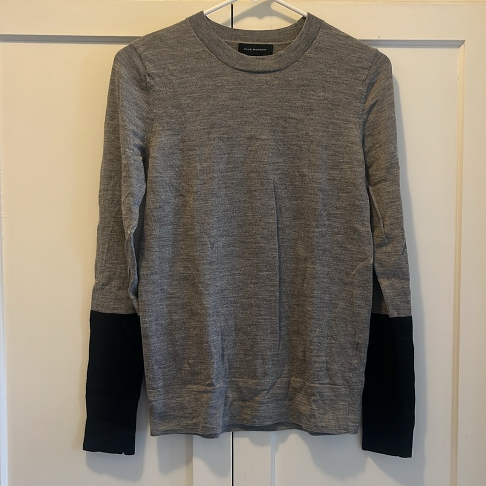 Club Monaco Mackenzie Color Block Sweater